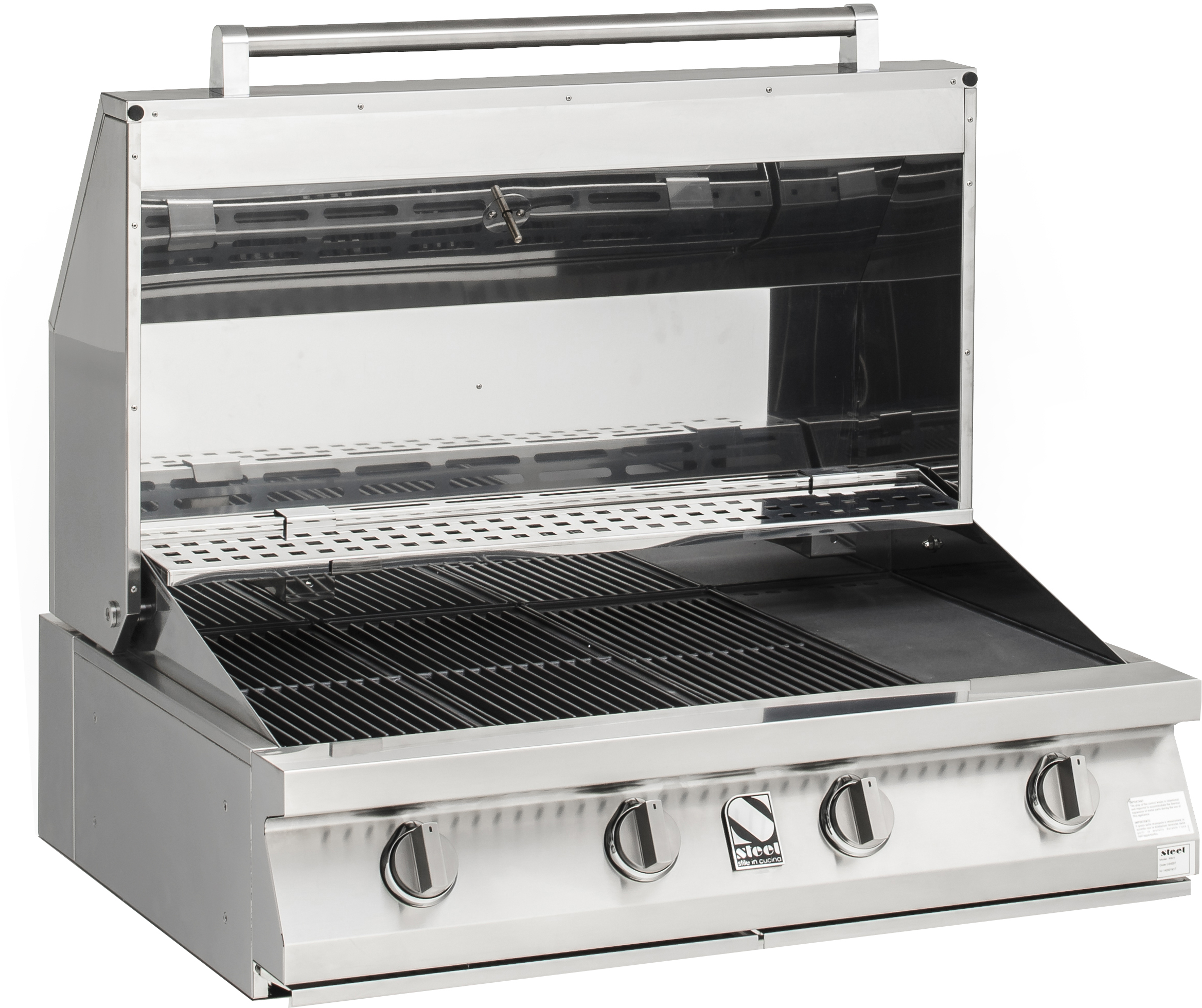 ΚΟΥΖΙΝΑ ΕΞΩΤΕΡΙΚΗΣ ΧΡΗΣΗΣ STEEL GEA MALMOLADA35580-QL-NA-SS | BBQ STEEL 90εκ. | ΝΕΡΟΧΥΤΗΣ 75εκ. | ΕΣΤΙΑ ΑΕΡΙΟΥ 4